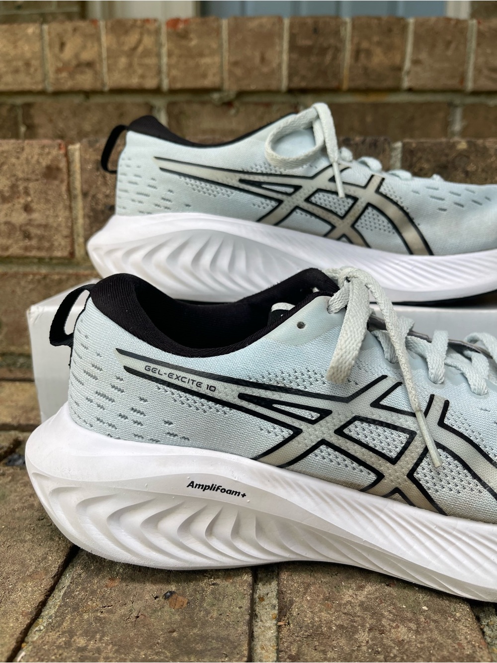 ASICS Gel-Excite 10 Running Shoes Light Blue Black Women’s Size 8 - Picture 12 of 16